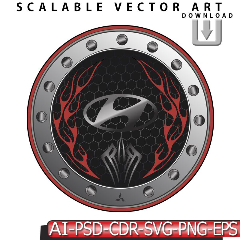 Visual Creator Clip Art Club Hyundai Vector Download